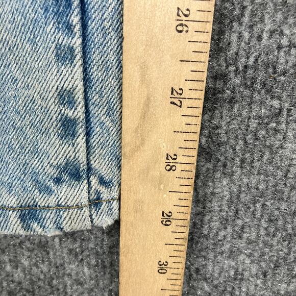 Wrangler Mens Jeans Size 34x29 Light Wash Regular Fit Straight Leg Denim Baggy - Picture 5 of 10